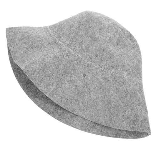 MOTHNUR Bequemer Sauna Hut Dickem Filz Atmungsaktive Badekappe für und Frauen für Spa und Sauna Hohe Wasseraufnahme Schützt Kopf und Haare Durchmesser MOTHNUR Bequemer Sauna Hut Dickem Filz Atmungsaktive Badekappe für und Frauen für Spa und Sauna Hohe Wasseraufnahme Schützt Kopf und Haare Durchmesser von MOTHNUR