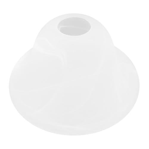 MOTHNUR Dekorativer Glasschirm Pilzform Lampenschirm für Tisch Deckenleuchte Wohnraum Beleuchtung Glas Lampenschirm Moderner Stil Elegant und Pflegeleicht von MOTHNUR