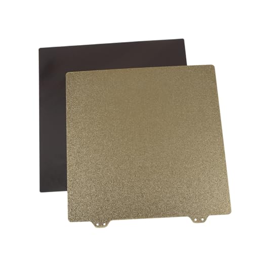 MOTHNUR Doppelseitige Strukturierte Pei Stahlbauplatte mit Magnetischer Haftfolie B Oberfläche Drucker Heißbett Zubehör Kompatibel mit Ender Flexible Abnehmbare Bauplatte für Pla und von MOTHNUR