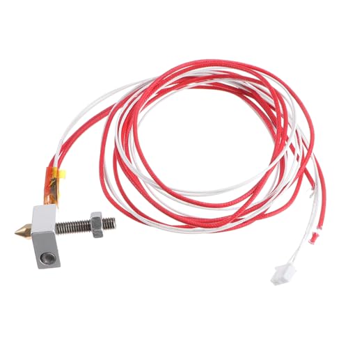 MOTHNUR Drucker Extruder Hot End mit Düse Thermoelement Kompatibel Hochwertiges Zubehör MOTHNUR Drucker Extruder Hot End mit Düse Thermoelement Kompatibel Hochwertiges Zubehör von MOTHNUR