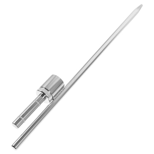 MOTHNUR Edelstahl Fahnenmast Bodenhülse mit Drehbarem Lager Wetterfester Erdspieß für Fahnenstab Stabiler Flaggenstockhalter Gartenmast Befestigung von MOTHNUR