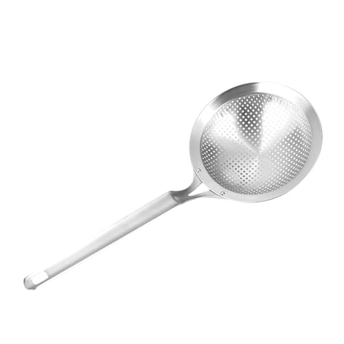 MOTHNUR Edelstahl Küchensieb Mesh Sieb Mehlsieb Abtropfsieb Rostfrei Leicht für Backen und Kochen Kuchen Mehl Staub Filtern Küchenzubehör von MOTHNUR
