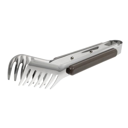 MOTHNUR Edelstahl Lebensmittelclip Multifunktional Pasta Zange Servierzange für Brot Bbq Buffet Robust Rostfrei Langlebig von MOTHNUR