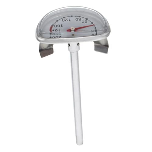 MOTHNUR Edelstahl Ölthermometer für Fritteuse mit Stabilem PC gehäuse Präziser Temperaturmesser für Tiefes Frittieren Sicherer Küchenhelfer für Backofen und Grill für Fleisch und Truthahn MOTHNUR Edelstahl Ölthermometer für Fritteuse mit Stabilem PC gehäuse Präziser Temperaturmesser für Tiefes Frittieren Sicherer Küchenhelfer für Backofen und Grill für Fleisch und Truthahn von MOTHNUR