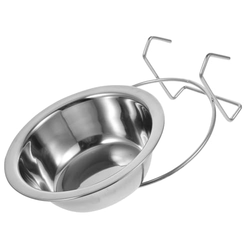 MOTHNUR Edelstahl Vogelkäfig Futterspender mit Haken Rostfrei Abnehmbar Langlebige Futter Wasserschale für Papageien Wellensittiche und Wildvögel Installieren Wiederverwendbar MOTHNUR Edelstahl Vogelkäfig Futterspender mit Haken Rostfrei Abnehmbar Langlebige Futter Wasserschale für Papageien Wellensittiche und Wildvögel Installieren Wiederverwendbar von MOTHNUR