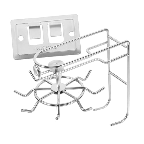 MOTHNUR Edelstahl Wandhaken Selbstklebend Rotierend Multifunktional ohne Bohren Platzsparend für Küche Bad Wohnzimmer Langlebig und Einfach zu Montieren zur Organisation von MOTHNUR Edelstahl Wandhaken Selbstklebend Rotierend Multifunktional ohne Bohren Platzsparend für Küche Bad Wohnzimmer Langlebig und Einfach zu Montieren zur Organisation von von MOTHNUR