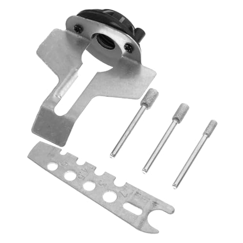 MOTHNUR Elektrischer Kettenschärfer Schleifgerät mit Robustem Schleifburr Kettensäge Schärfgerät Langlebig Präzises Schleifwerkzeug für Effizientes Schneiden und Einfache Installation von MOTHNUR