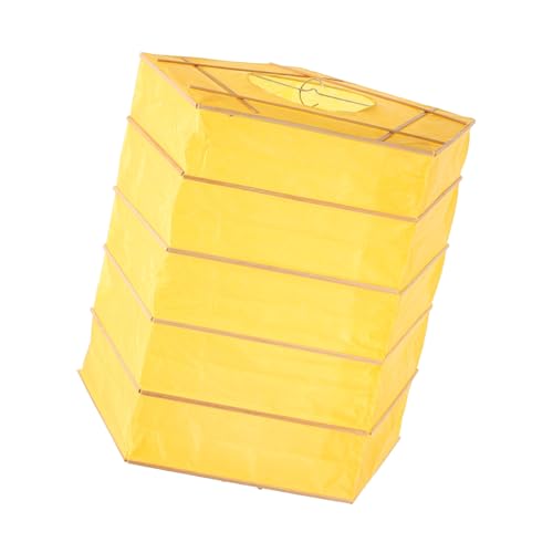 MOTHNUR Faltbarer Papier lampenschirm Eckig aus Papier material Stabile Struktur Einfache Befestigung Dekorative Lichtabdeckung für Wohnzimmer Schlafzimmer Hotel Büro Stilvoll und MOTHNUR Faltbarer Papier lampenschirm Eckig aus Papier material Stabile Struktur Einfache Befestigung Dekorative Lichtabdeckung für Wohnzimmer Schlafzimmer Hotel Büro Stilvoll und von MOTHNUR