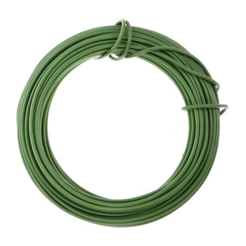 MOTHNUR Flexible Pflanzendraht mit TPR Beschichtung Rostbeständig Wiederverwendbare Gartenbinder zum Fixieren von Tomaten Blumen und Kletterpflanzen für den Außenbereich und Outdoor von MOTHNUR