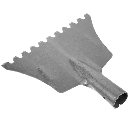 MOTHNUR Gezackter Eisschaber aus Metall Robuster Haushalts eisbrecher und Praktischer Outdoor eisentferner Langlebig Bequem für Auto Fahrrad Fenster und Hausgebrauch von MOTHNUR