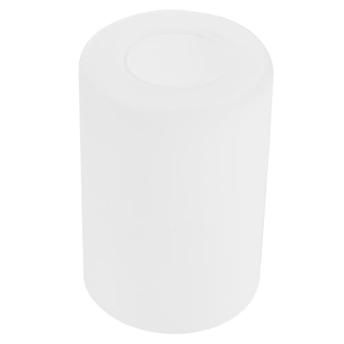 MOTHNUR Glas Lampenschirm Zylinder Ersatz Lampenglas für Fassung Vintage Lampenschirm Deckenleuchte Ersatzschirm mit Gleichmäßiger Lichtverteilung und Minimalistisches Design von MOTHNUR
