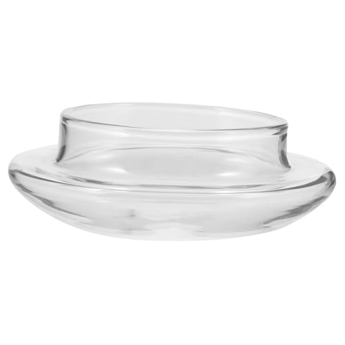 MOTHNUR Glas teekannen deckel aus Hitzebeständigem Borosilikatglas Klarer Ersatzdeckel mit Glatten Kanten Installieren Langlebig und Schützend für Teekannen und Teetassen für Haushalt von MOTHNUR