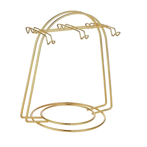 MOTHNUR Glasbecher abtropfgestell mit Stabilem Sockel Schnelltrocknender Becherhalter Platzsparendes Design für Küche und Zuhause Langlebig und Modern Elegant Hygienische von MOTHNUR