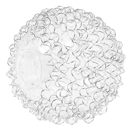 MOTHNUR Glaskugel Lampenschirm Ømm mit Aluminiumdraht Fassung Dekorativer Ersatzschirm für Pendelleuchte Kronleuchter Wandlampe Langlebiger Transparenter Lampenschirm aus Glas MOTHNUR Glaskugel Lampenschirm Ømm mit Aluminiumdraht Fassung Dekorativer Ersatzschirm für Pendelleuchte Kronleuchter Wandlampe Langlebiger Transparenter Lampenschirm aus Glas von MOTHNUR