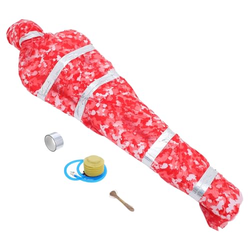 MOTHNUR Gruselige Halloween-Deko Hängende Leiche mit Blutflecken Leichentasche aus Strapazierfähigem Kunststoff für Außenbereich Wiederverwendbar für Spukhaus Garten Horror Party MOTHNUR Gruselige Halloween-Deko Hängende Leiche mit Blutflecken Leichentasche aus Strapazierfähigem Kunststoff für Außenbereich Wiederverwendbar für Spukhaus Garten Horror Party von MOTHNUR