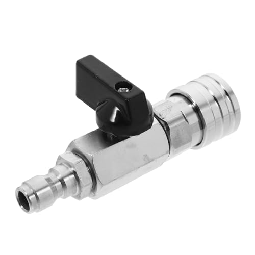 MOTHNUR Hochdruck Kugelhahn aus für Power Washer Gartenschlauch Wasserflussregelung Schnelle Verbindung Autowäsche und Gartenreinigung von MOTHNUR