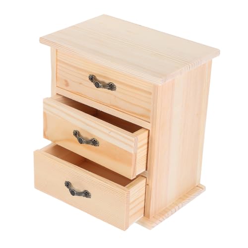 MOTHNUR Holz Organizer für Schreibtisch Modernes Dreistöckiges Miniatur Aufbewahrungsbox Vielseitig als Schmuckkästchen Büroschublade Puppenhaus Möbel Zubehör Nachhaltiges Holzdesign MOTHNUR Holz Organizer für Schreibtisch Modernes Dreistöckiges Miniatur Aufbewahrungsbox Vielseitig als Schmuckkästchen Büroschublade Puppenhaus Möbel Zubehör Nachhaltiges Holzdesign von MOTHNUR