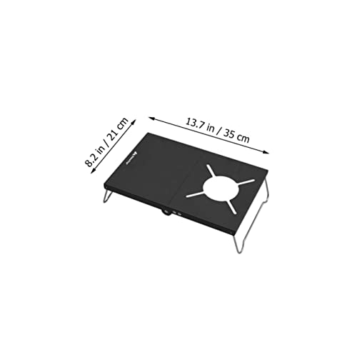 MOTHNUR Klappbarer Campingtisch Schwarz Tragbarer Outdoor Picknick Grilltisch Multifunktionaler Faltbarer Hiketisch für Camping Gartentisch Praktisch und Robust MOTHNUR Klappbarer Campingtisch Schwarz Tragbarer Outdoor Picknick Grilltisch Multifunktionaler Faltbarer Hiketisch für Camping Gartentisch Praktisch und Robust von MOTHNUR