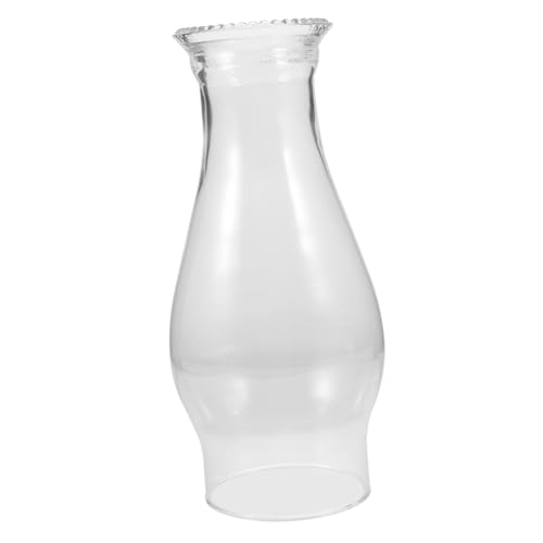 MOTHNUR Klarer Öllampen Lampenschirm Ersatzglas Ø Transparenter Kerosin Lampenschirm für Innen Camping und Retro öllampe Installieren Warmes Licht für Zuhause und Outdoor von MOTHNUR