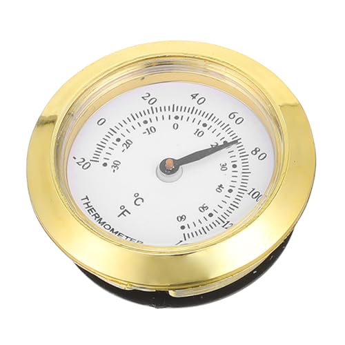 MOTHNUR Kleines Rundes Innenthermometer Kompakt Leicht Ablesbar Temperaturmesser für Garage Küche Büro MOTHNUR Kleines Rundes Innenthermometer Kompakt Leicht Ablesbar Temperaturmesser für Garage Küche Büro von MOTHNUR