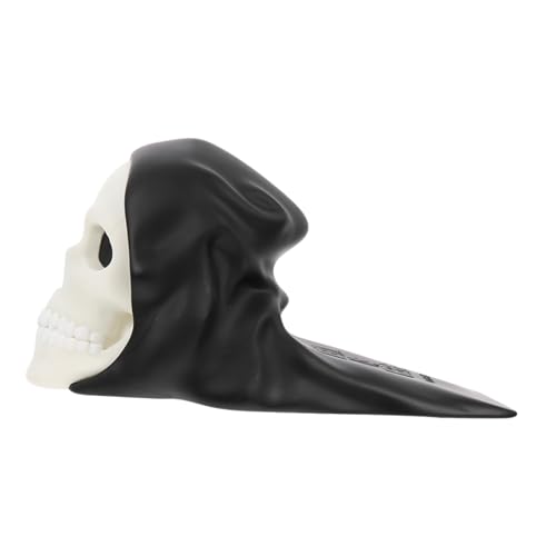 MOTHNUR Kollision Türstopper aus PVC Punch Türkeil Rutschfest und Vielseitig für Stahltüren Hält Türen Offen Schützt vor Einklemmen Halloween Skelett Design von MOTHNUR