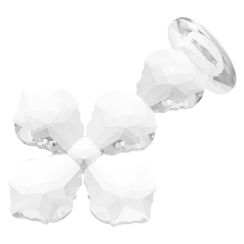 MOTHNUR Kristallglas Kreuz Figurine Prismen-Design Handgefertigt Religiöse Dekoration Tisch Ornament Sammlerstück Transparent Für Büro Zuhause von MOTHNUR