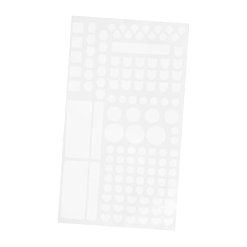 MOTHNUR LED Lichtblocker Aufkleber Weiß Halbtransparent Abdunkelungsfolie für Router Steckdosen Schlafbereich Wohnzimmer Büro Lichtdimmer Sticker zur Lichtregulierung ohne Rückstände von MOTHNUR