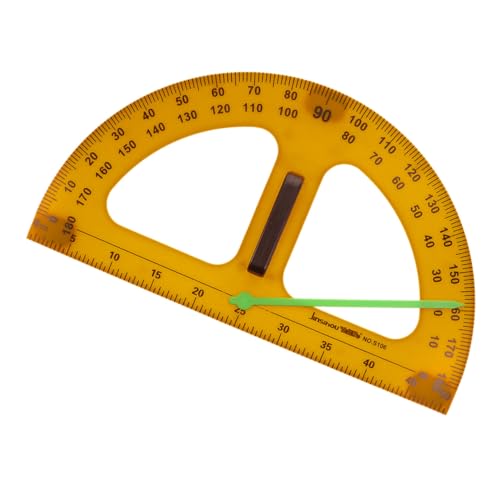 MOTHNUR Lehren des Prognoses Winkelmesser zur Messung Winkelmesser für die Schule Lehrer Briefpapier Halbmond Winkel -Prospraktor groß Hälfte Mathematiker Geometriewerkzeuge Orange MOTHNUR Lehren des Prognoses Winkelmesser zur Messung Winkelmesser für die Schule Lehrer Briefpapier Halbmond Winkel -Prospraktor groß Hälfte Mathematiker Geometriewerkzeuge Orange von MOTHNUR