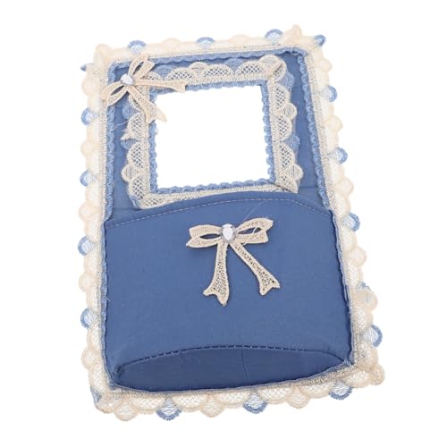 MOTHNUR Lichtschalter abdeckung aus Robustem Stoff mit Floralem Spitzendekor und Praktischem Fach Dekorativer Rahmen für Schlafzimmer Wohnzimmer Kinderzimmer und Badezimmer von MOTHNUR