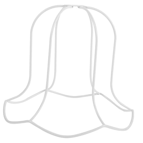 MOTHNUR Metall Lampenschirm Gestell DIY für Tisch Hängelampen Stabiler Vintage Lampenrahmen für Kristallleuchten Vielseitiger Lampenschirmhalter für Wohn Arbeitsbereiche von MOTHNUR