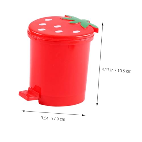 MOTHNUR Mini Abfalleimer Rot Herzform Kleiner Müllbehälter Für Küche Büro Schlafzimmer Desktop Papierkorb Leicht Tragbar Kreativer Dekorativer Abfallbehälter MOTHNUR Mini Abfalleimer Rot Herzform Kleiner Müllbehälter Für Küche Büro Schlafzimmer Desktop Papierkorb Leicht Tragbar Kreativer Dekorativer Abfallbehälter von MOTHNUR