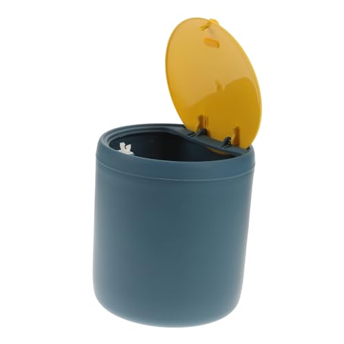 MOTHNUR Mini Desktop Mülleimer aus Kunststoff mit Praktischem Druck deckel Kompakter Abfalleimer für Schreibtisch Schlafzimmer Büro Platzsparend Langlebig Vielseitig Einsetzbar MOTHNUR Mini Desktop Mülleimer aus Kunststoff mit Praktischem Druck deckel Kompakter Abfalleimer für Schreibtisch Schlafzimmer Büro Platzsparend Langlebig Vielseitig Einsetzbar von MOTHNUR