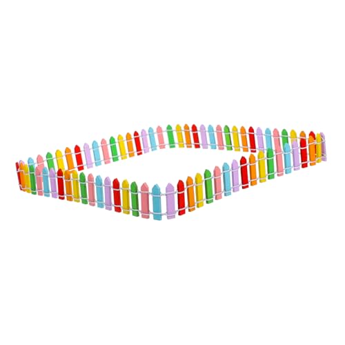 MOTHNUR Mini Gartenzaun Bunte Miniaturzaun Dekoration für Gartenlandschaften für Märchengärten und Bastelprojekte Vielseitig und Installieren MOTHNUR Mini Gartenzaun Bunte Miniaturzaun Dekoration für Gartenlandschaften für Märchengärten und Bastelprojekte Vielseitig und Installieren von MOTHNUR