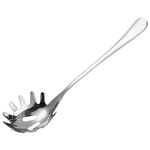 MOTHNUR Multi Funktionaler Spaghetti Löffel aus Antihaft Nudellöffel für Einfache Handhabung und für Küche und Gastronomie MOTHNUR Multi Funktionaler Spaghetti Löffel aus Antihaft Nudellöffel für Einfache Handhabung und für Küche und Gastronomie von MOTHNUR
