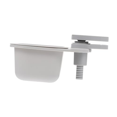 MOTHNUR Multifunktionaler Drehbarer Tisch Mülleimer und Sundry Storage Holder aus Langlebigem Abs Umweltfreundlich Waschbar Platzsparend für Büro Küche Bad und Schlafzimmer von MOTHNUR
