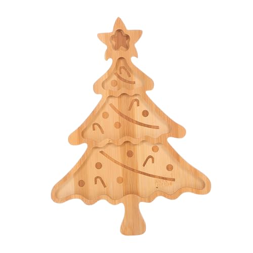 MOTHNUR Nachhaltiges Holz Serviertablett Weihnachtsbaumform Dekoratives Snack und Desserttablett für Charcuterie Käse Brot Obst Vielseitig Einsetzbar MOTHNUR Nachhaltiges Holz Serviertablett Weihnachtsbaumform Dekoratives Snack und Desserttablett für Charcuterie Käse Brot Obst Vielseitig Einsetzbar von MOTHNUR