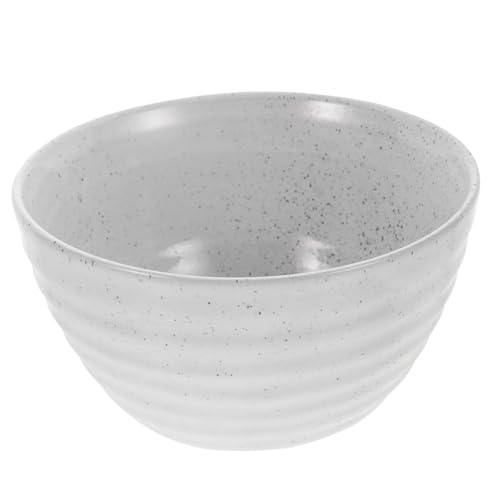 MOTHNUR Nordische Keramik Schale Suppenschüssel Vintage Stil Haushaltsservierschale Multifunktionale Obstsalatschale für Nudel Gemüsegerichte von MOTHNUR