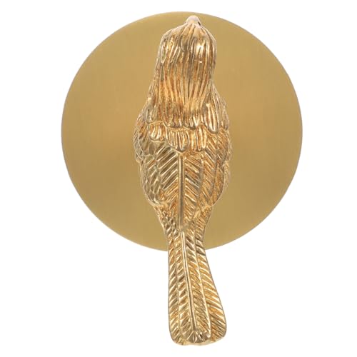 MOTHNUR Nordischer Messing Wandhaken mit Kreativem Vogel design Langlebiger Garderobenhaken für Jacken Schlüssel Taschen für Wohnzimmer Schlafzimmer Küche Einfach zu Montieren MOTHNUR Nordischer Messing Wandhaken mit Kreativem Vogel design Langlebiger Garderobenhaken für Jacken Schlüssel Taschen für Wohnzimmer Schlafzimmer Küche Einfach zu Montieren von MOTHNUR
