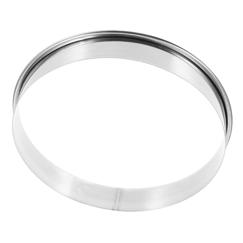 MOTHNUR Stainless Steel Pizza Ring Werkzeug Für Gleichmäßige Belagverteilung Für Professionelle Küchen Und Heimbäcker Vielseitig Einsetzbar Für Pizza Und Gebäck MOTHNUR Stainless Steel Pizza Ring Werkzeug Für Gleichmäßige Belagverteilung Für Professionelle Küchen Und Heimbäcker Vielseitig Einsetzbar Für Pizza Und Gebäck von MOTHNUR