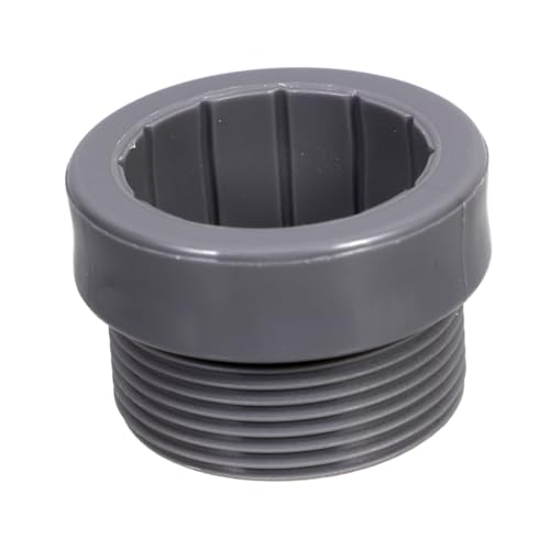 MOTHNUR Pool Schirmstabilisator Adapter Gewinde Hülsen für Stabile Pool Schirmstangen Windfest Vielseitig Kompatibel Einfache Installation Leichter Transport für Terrasse Außenbereich von MOTHNUR