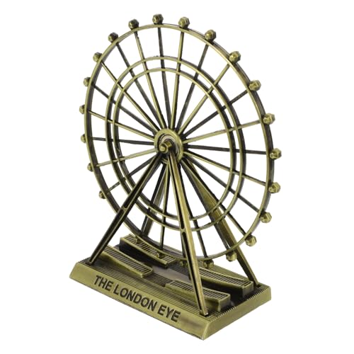 MOTHNUR Retro Ferris Wheel Modell Antikes Sky Wheel Ornament für Wohnkultur Dekoratives Vintage Riesenrad für Weinschrank Desktop Flur Kunstvolles Stilvolles Dekoobjekt MOTHNUR Retro Ferris Wheel Modell Antikes Sky Wheel Ornament für Wohnkultur Dekoratives Vintage Riesenrad für Weinschrank Desktop Flur Kunstvolles Stilvolles Dekoobjekt von MOTHNUR