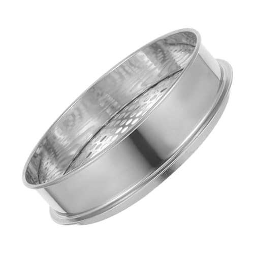 MOTHNUR Robustes Gartensieb mit Rundlöchern aus Langlebigem Kunststoff Präzises Bodensieb für Erde Blaubeeren Pfefferkerne Vielseitiger Gartensieb für Kompost Sand und Pflanzarbeiten von MOTHNUR