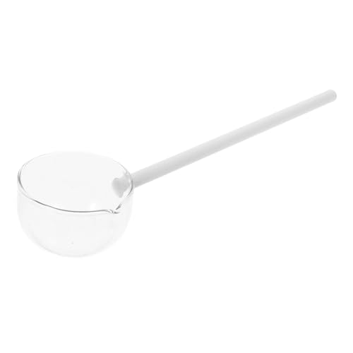 MOTHNUR Rührlöffel für Tee und Cocktails Transparente Suppenkelle aus Borosilikatglas Ergonomischer Griff Hitzebeständig für Küche und Bar MOTHNUR Rührlöffel für Tee und Cocktails Transparente Suppenkelle aus Borosilikatglas Ergonomischer Griff Hitzebeständig für Küche und Bar von MOTHNUR