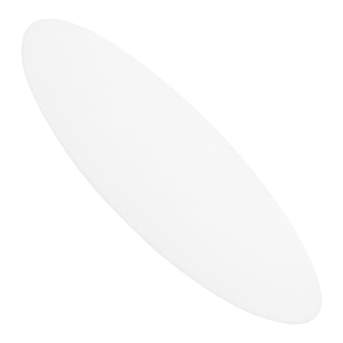 MOTHNUR Runde Acryl deckenleuchte mit Diffusionsstarkem Lampenschirm Flaches Panel für Schlafzimmer Wohnzimmer Platzsparend Lichtdurchlässig Moderner Lampenschirm Ersatz von MOTHNUR