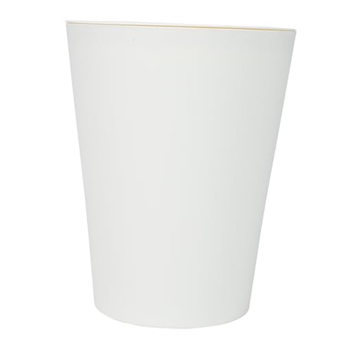 MOTHNUR Runder Abfalleimer Kompakt Geruchlos Müllbehälter für Haushalt Bad Büro Papier und Plastik Geeignet Praktische Mülltonne ohne Deckel Stabil und Dekorativ von MOTHNUR