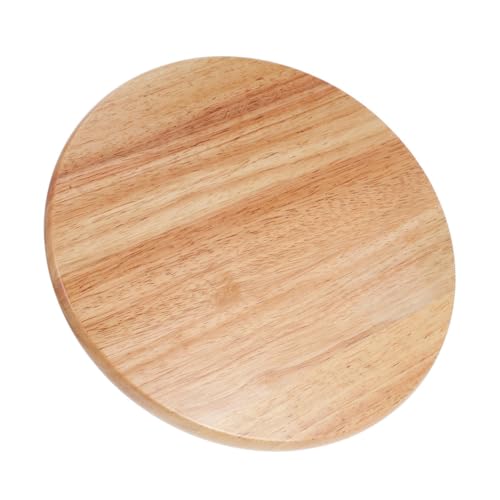 MOTHNUR Runder Massivholz Hocker Sitzfläche Ersatz Holz Barstuhl Sitz Für Restaurant Und Zuhause Ergonomisch Komfortabel Robust Natürlich von MOTHNUR