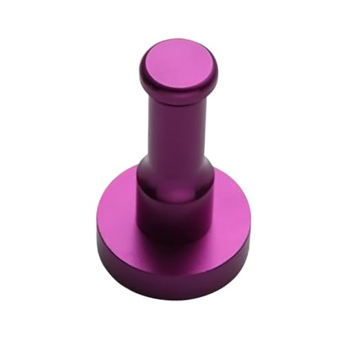 MOTHNUR Runder Space Aluminium Wandhaken Rostfrei Belastbar für Schwere Lasten Vielseitig für Kleidung Handtücher Mäntel Badezimmer Schlafzimmer Küche Modernes Design Einfache Wandmontage von MOTHNUR