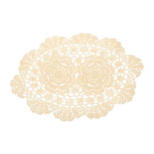 MOTHNUR Tischset Aus Baumwolle Spitzen-tischsets Für Esstisch Couchtisch Oder Buffet Leicht Zu Waschen Und Wiederverwendbar Dekorative Tischdeko Für Besondere Anlässe von MOTHNUR