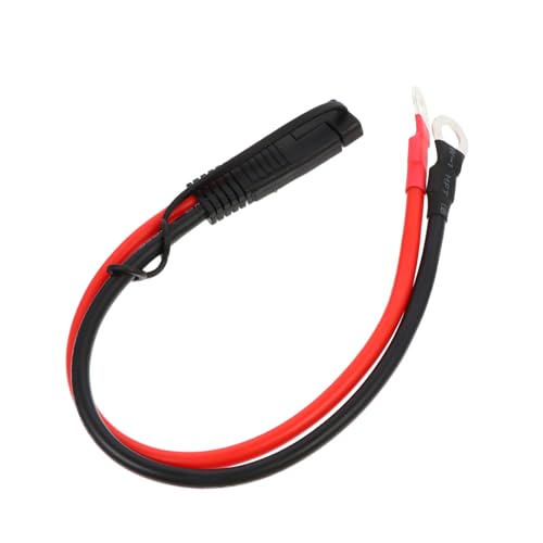 MOTHNUR Sae Anschlusskabel mit Quick Disconnect Verbindungskabel für Motorrad Auto Traktor Atv und Boot Verlängerungskabel mit Standard Sae Stecker und Schutzabdeckung Ersatzkabel für von MOTHNUR