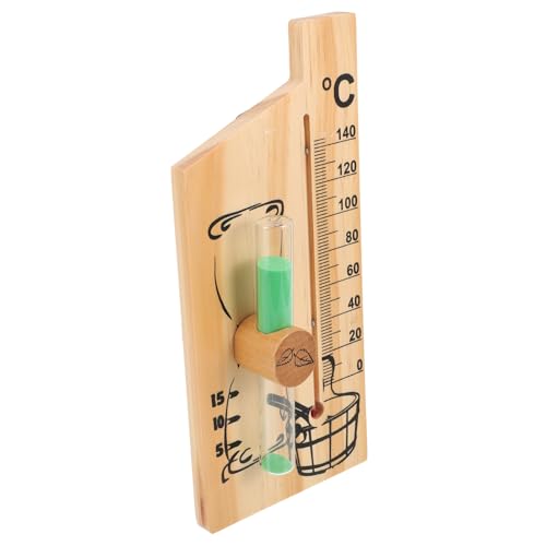 MOTHNUR Sauna Sanduhr Minuten mit Glasröhre Wandmontage Sauna Raum Timer und Dampfbad Langlebiger Sanduhr Zeitmesser mit Klarem Kalibrierungsdesign und Tragbar von MOTHNUR